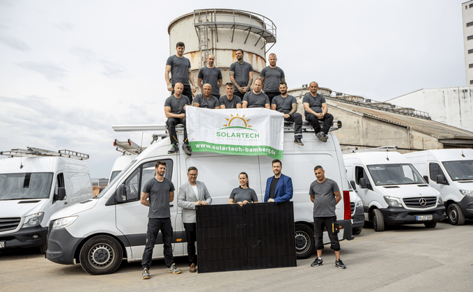 Das Team von Solartech auf Sprinter